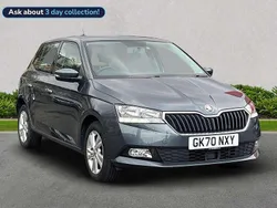 Grey Used 2020 Skoda Fabia SE Hatchback | £9,565 (Good price)