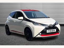 White Used 2018 Toyota Aygo x-press Hatchback | £7,995 (Fair price)