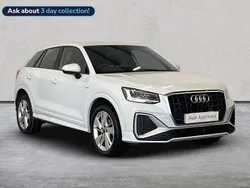 White Used 2022 Audi Q2 S-Line SUV | £20,682 (Fair price)