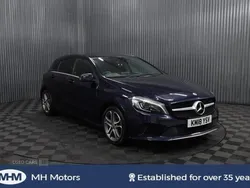 Blue Used 2018 Mercedes A180 Sport Edition Hatchback | £8,995 (Good price)