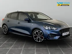 Blue Used 2020 Ford Focus ST-Line X Hatchback | £16,695 (Fair price)