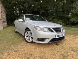 Silver Used 2010 Saab 9-3 Cabriolet Linear Cabriolet | £2,495 (Super price)