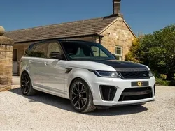 White Used 2021 Land Rover Range Rover Sport SVR SUV | £48,950 (Fair price)