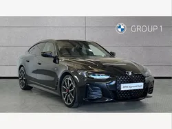 Black sapphire metallic paint Used 2025 BMW 420 M Sport Coupe | £41,450 (Fair price)