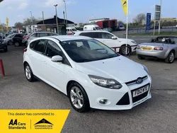 White Used 2012 Ford Focus Zetec Hatchback | £3,295 (A bit pricey)