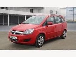 Red Used 2014 Vauxhall Zafira MPV | £1,995 (Good price)