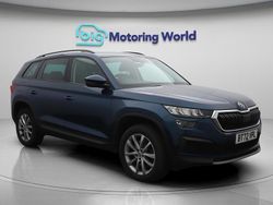 Blue Used 2022 Skoda Kodiaq SE SUV | £22,800 (Fair price)