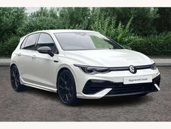 Pure white Used 2024 VW Golf VIII R Hatchback | £36,890 (Fair price)