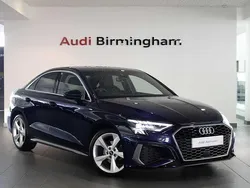 Navarra blue metallic Used 2023 Audi A3 S-Line Sedan | £22,950 (Good price)