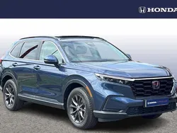 Canyon river blue Used 2024 Honda CR-V Elegance SUV | £36,242 (Good price)