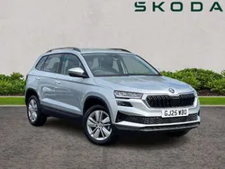 Silver New 2025 Skoda Karoq SE Drive SUV | £25,995 (Expensive)