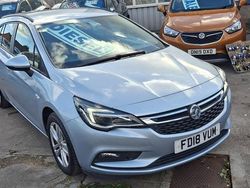 Silver Used 2018 Vauxhall Astra Design Edition Estate | £7,000 (Fair price)