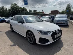 White Used 2021 Audi A4 Black Edition Estate | £18,490 (Fair price)