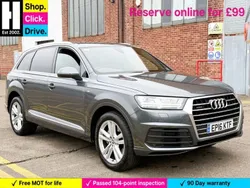Grey Used 2016 Audi Q7 S-Line SUV | £14,004