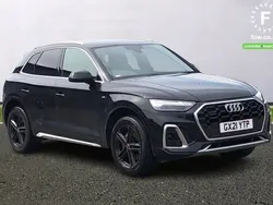 Black Used 2021 Audi Q5 S-Line SUV | £27,999 (Good price)