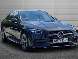 Grey Used 2024 Mercedes C300e AMG line Sedan | £37,490 (Good price)