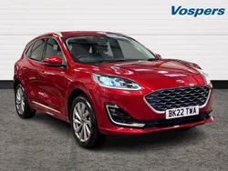 Red Used 2022 Ford Kuga Vignale SUV | £19,500 (Fair price)