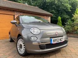 Grey Used 2012 Fiat 500 Lounge Hatchback | £2,495 (Fair price)