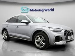 Silver Used 2021 Audi Q5 Sportback S-Line SUV | £25,500 (Good price)