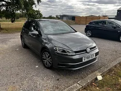 Grey Used 2018 VW Golf VII SE Hatchback | £9,900 (Fair price)
