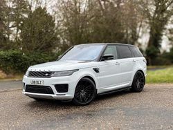 White Used 2018 Land Rover Range Rover Sport HSE Dynamic SUV | £28,948 (Fair price)