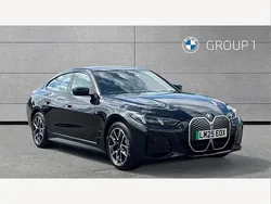 Black New 2025 BMW i4 M Sport Sedan | £36,775 (A bit pricey)
