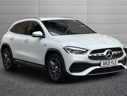 White Used 2021 Mercedes GLA250 Premium SUV | £25,895 (Fair price)