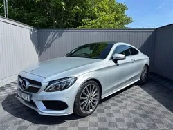Silver Used 2017 Mercedes C250 AMG line Coupe | £15,500 (Fair price)