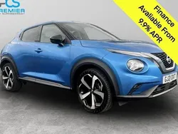 Blue Used 2021 Nissan Juke Tekna SUV | £12,795 (Fair price)