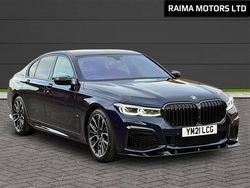 Blue Used 2021 BMW 750 M Sport Sedan | £43,000 (Expensive)