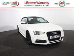 White Used 2013 Audi A5 Cabriolet S-Line Cabriolet | £7,499