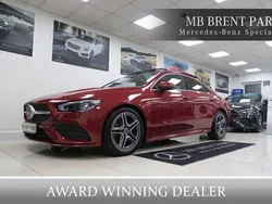 Red Used 2021 Mercedes CLA180 AMG Line Premium Plus Sedan | £24,750 (Fair price)