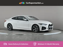 White Used 2021 BMW 420 M Sport Coupe | £24,376 (Fair price)