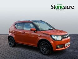 Orange/black Used 2017 Suzuki Ignis SZ-T Hatchback | £6,295 (A bit pricey)