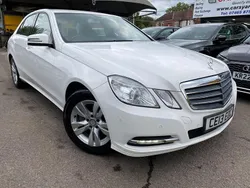 White Used 2013 Mercedes E200 SE Sedan | £8,499 (Fair price)