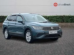 Blue Used 2022 VW Tiguan Allspace S SUV | £18,690 (Fair price)
