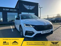 White Used 2022 Skoda Octavia vRS Hatchback | £19,795 (A bit pricey)