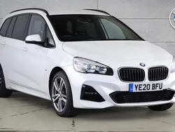 White Used 2020 BMW 218 Gran Tourer M Sport MPV | £18,299 (Fair price)