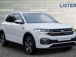 White Used 2023 VW T-Cross R-line SUV | £22,985 (Fair price)