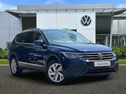 Blue Used 2022 VW Tiguan Allspace Life SUV | £22,991 (Good price)