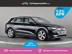 Black Used 2020 Audi e-tron Comfort SUV | £19,997 (Fair price)