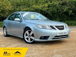 Silver Used 2009 Saab 9-3 Vector Sedan | £2,695