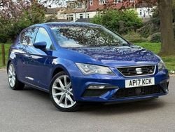 Blue Used 2017 Seat Leon FR Hatchback | £10,499 (Fair price)