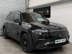 Black Used 2022 Mercedes EQB350 AMG line SUV | £23,324 (Super price)