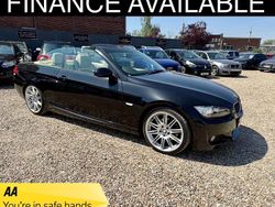 Black Used 2009 BMW 320 Cabriolet M Sport Cabriolet | £4,695 (Fair price)