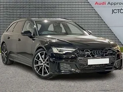 Black Used 2024 Audi A6 Black Edition Estate | £46,500