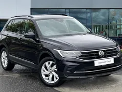Deep black Used 2023 VW Tiguan Life SUV | £20,959 (Fair price)