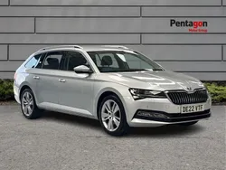 Silver Used 2022 Skoda Superb SE L Estate | £20,299 (Fair price)