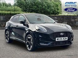 Black Used 2025 Ford Puma ST-Line X Hatchback | £24,999