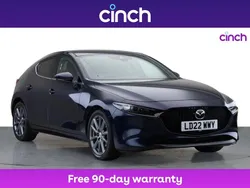 Blue Used 2022 Mazda 3 Inclusive Hatchback | £16,599 (Fair price)